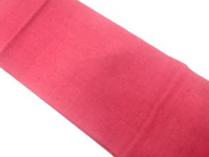 手織り紬　織柄　名古屋帯